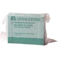 Livingstone Glass Slides Frosted x 50 Pack